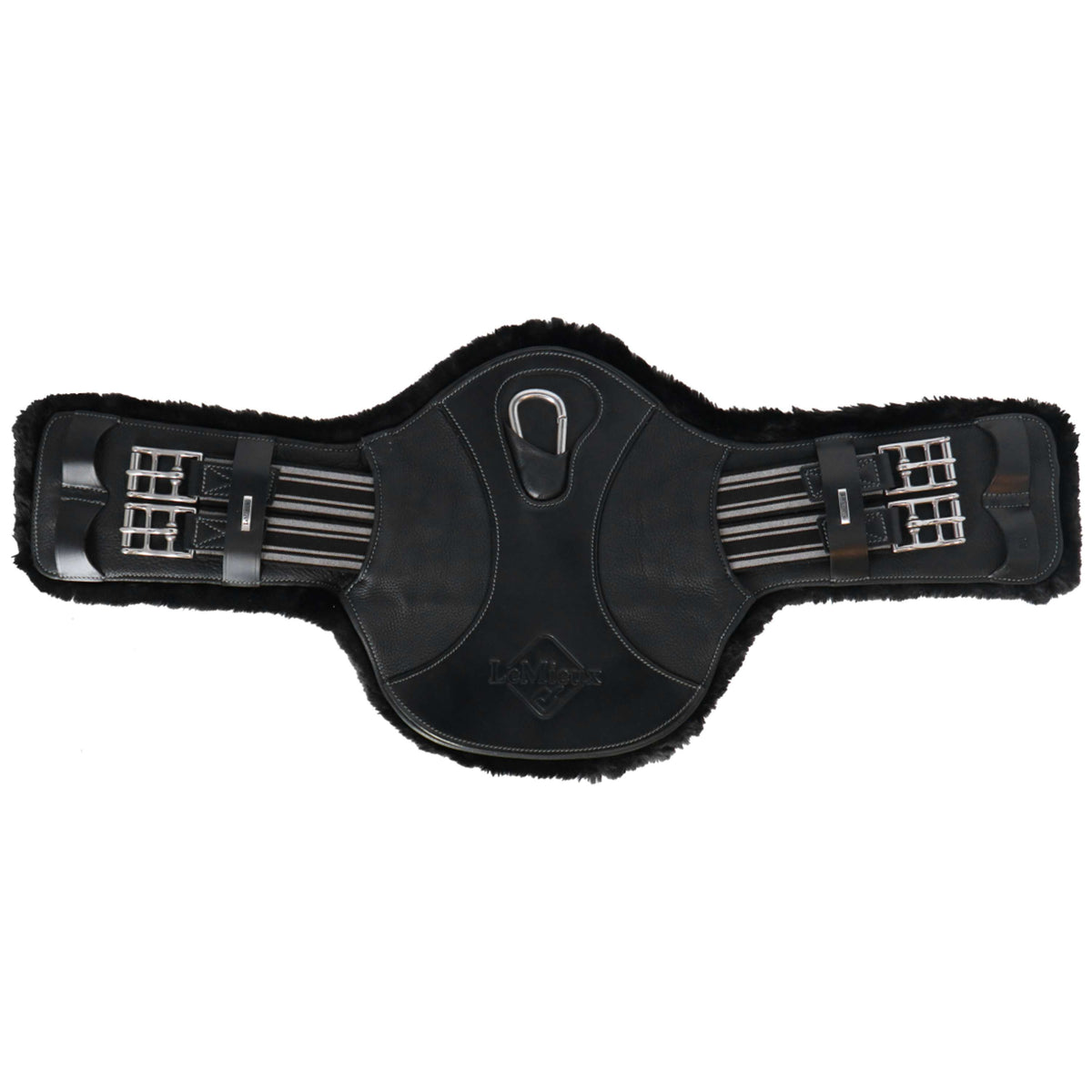 LeMieux Cincha Arkia Simu Contoured Corto Negro