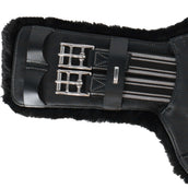 LeMieux Cincha Arkia Simu Contoured Corto Negro