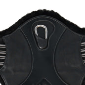 LeMieux Cincha Arkia Simu Contoured Corto Negro