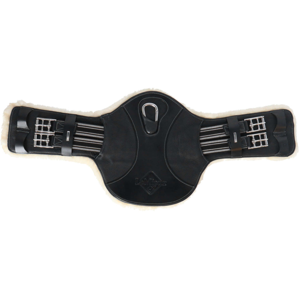 LeMieux Cincha Arkia Simu Contoured Corto Negro