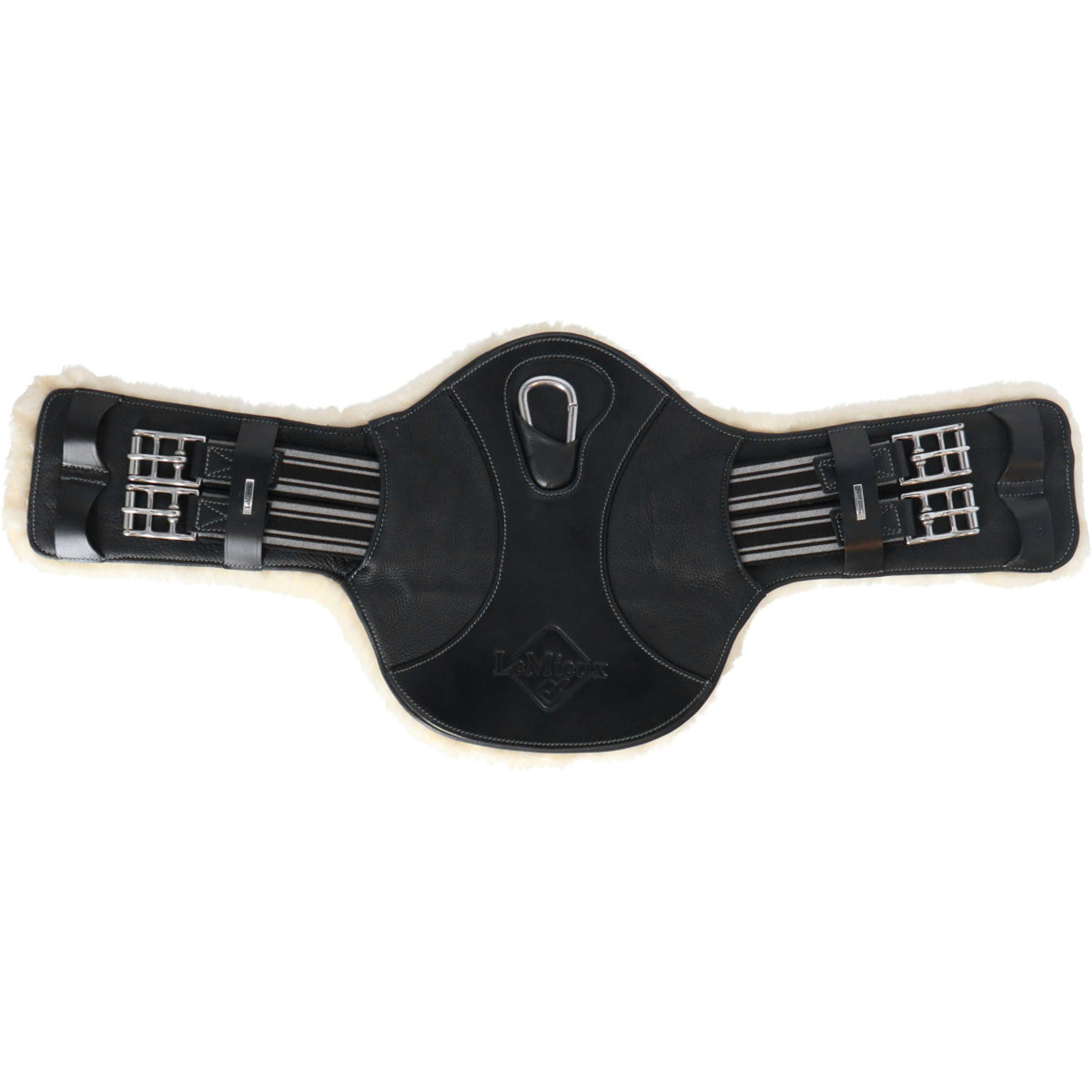 LeMieux Cincha Arkia Simu Contoured Corto Negro