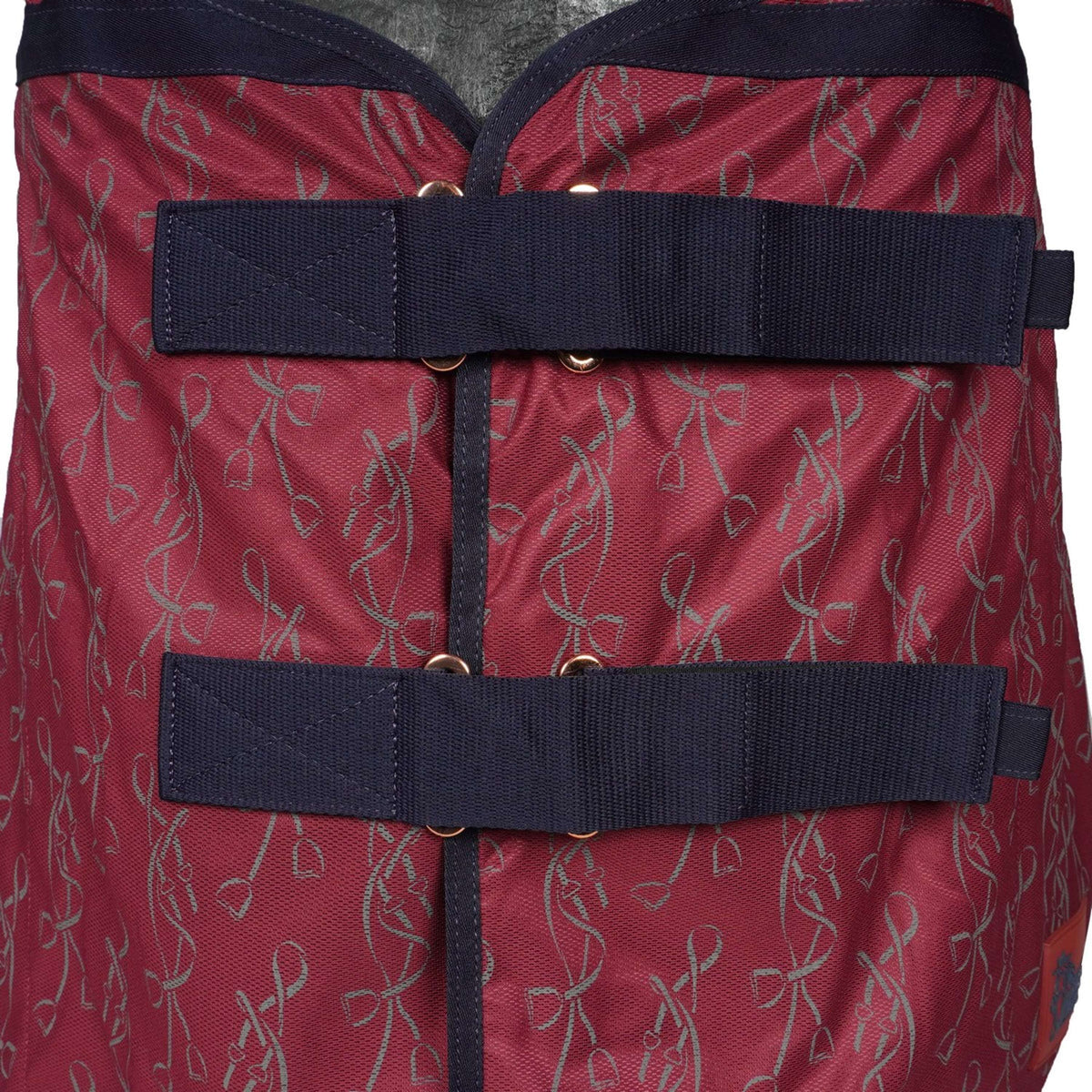 Harry's Horse Manta Antimoscas Mesh Superior Bordeaux