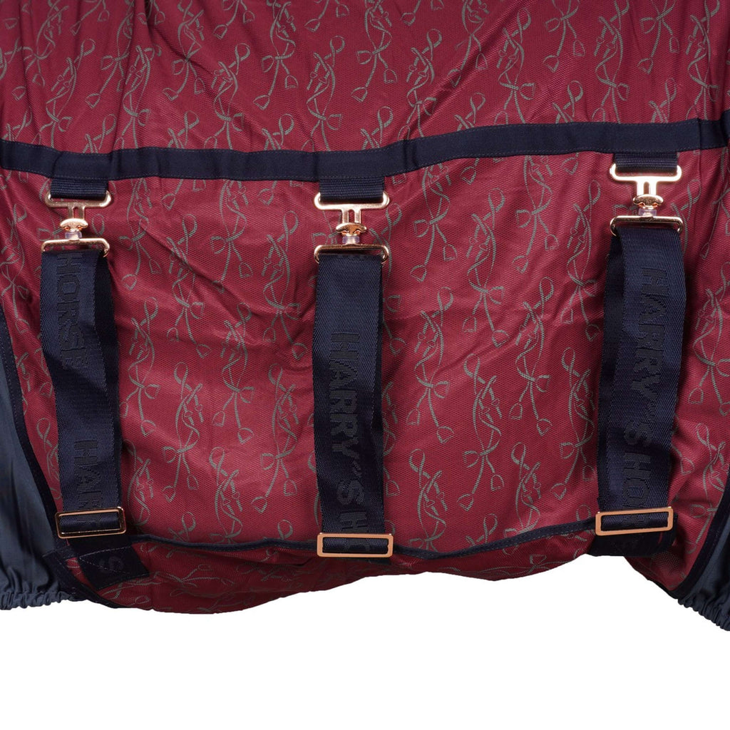 Harry's Horse Manta Antimoscas Mesh Superior Bordeaux
