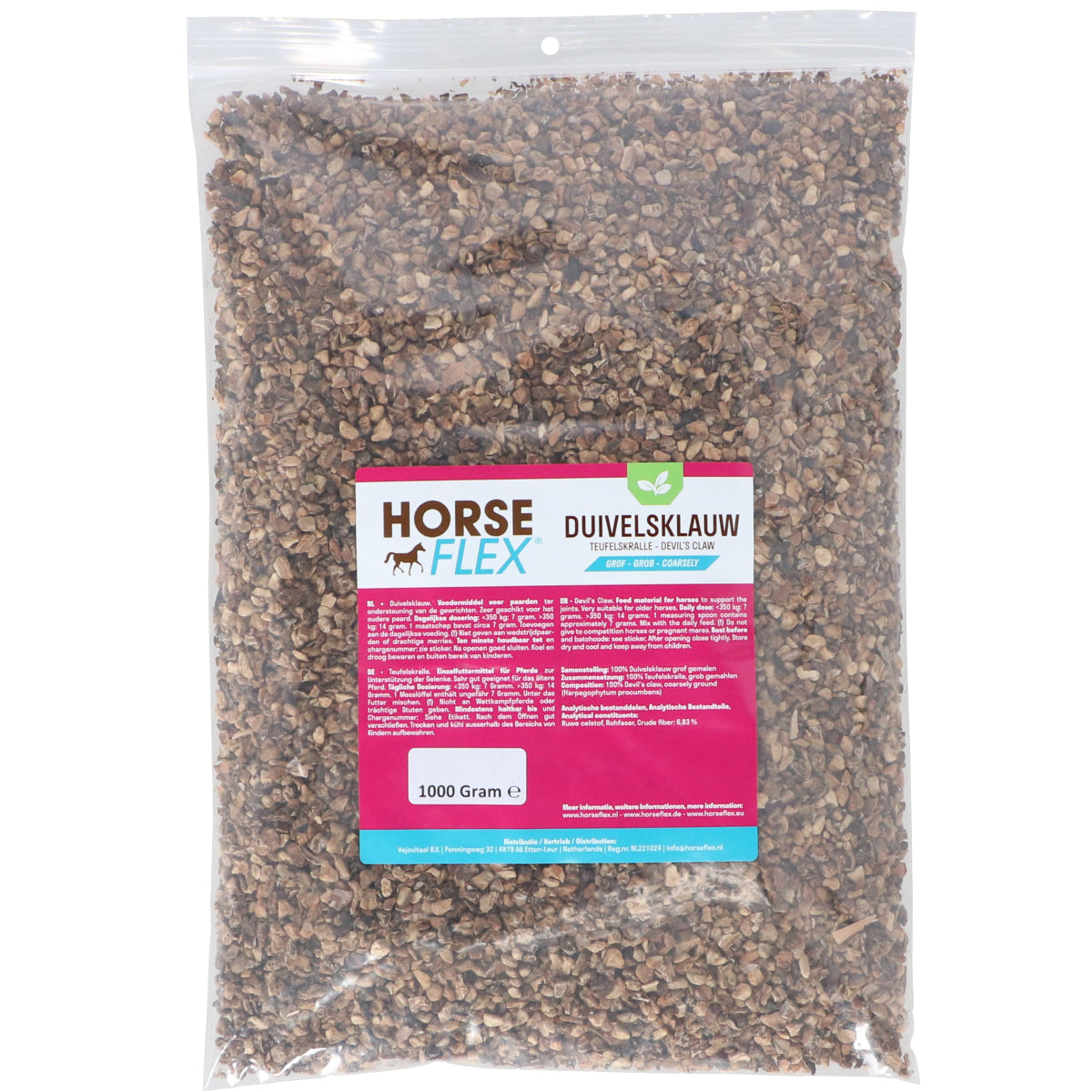 HorseFlex Garra del Diablo Gruesa Relleno