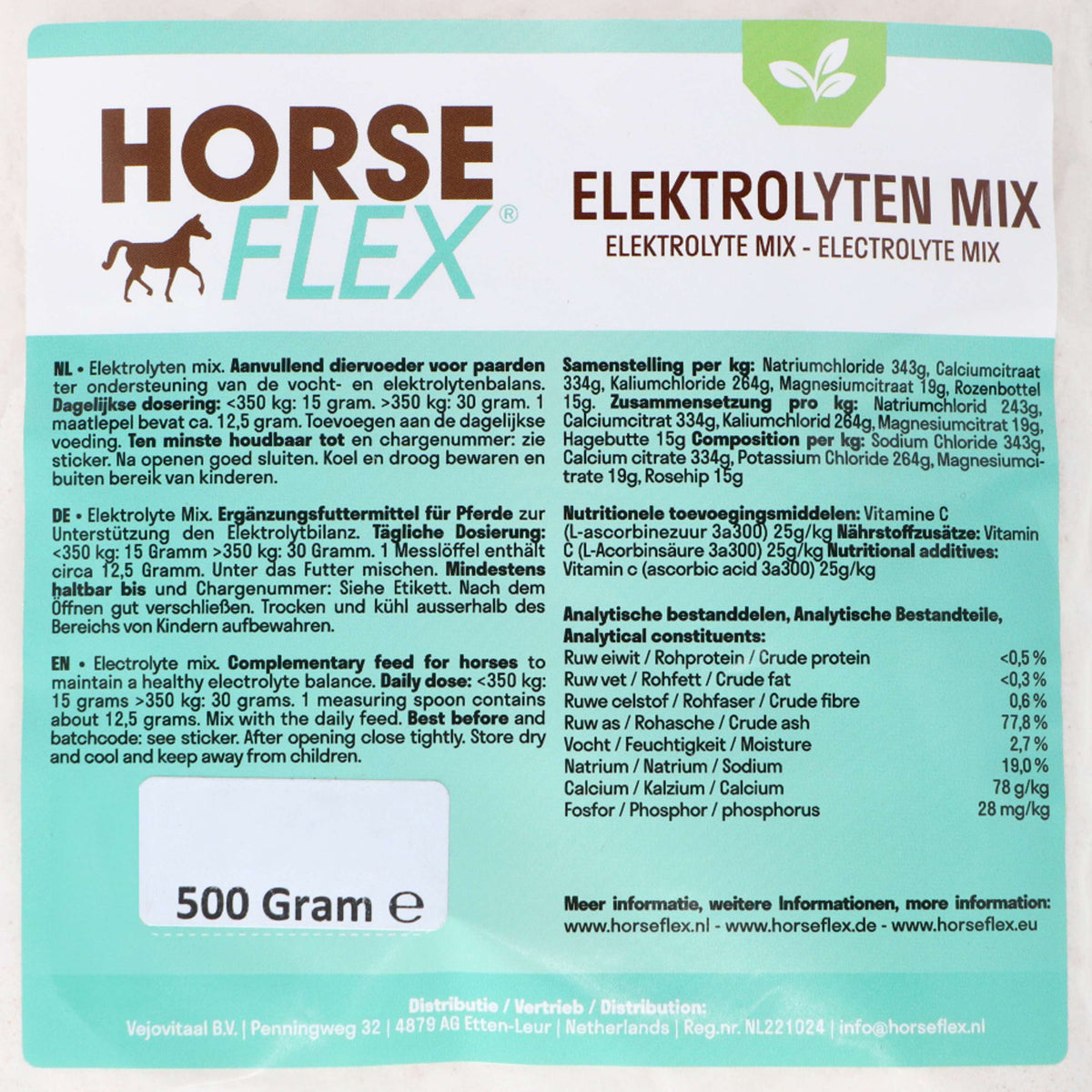 HorseFlex Elektrolyten Mix Relleno