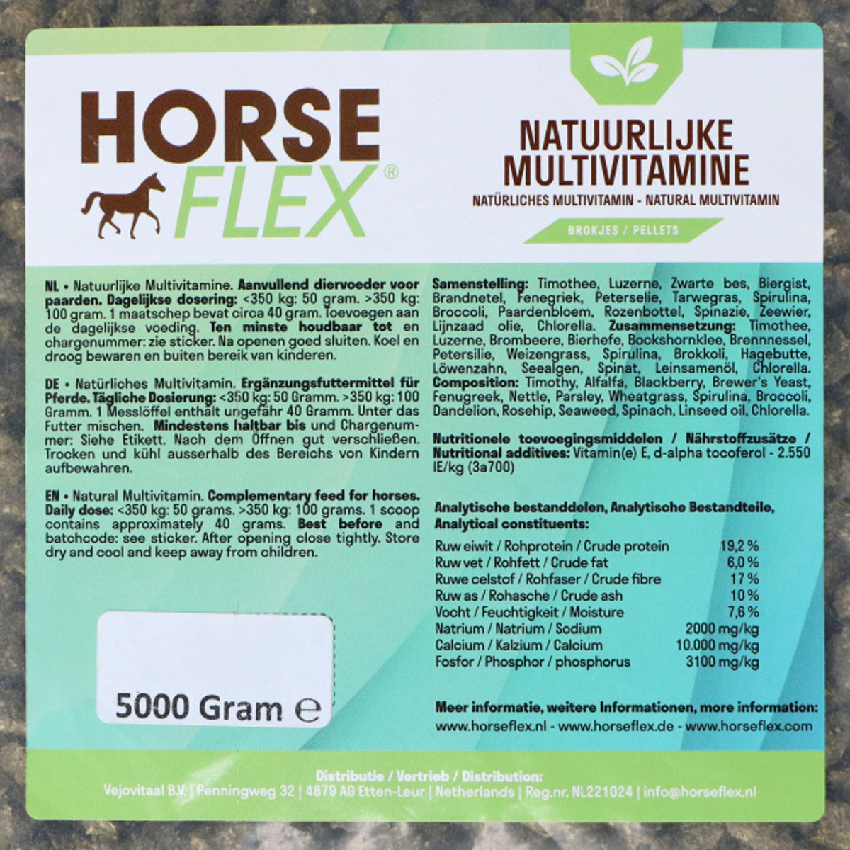 HorseFlex Multivitamínico Natural Relleno