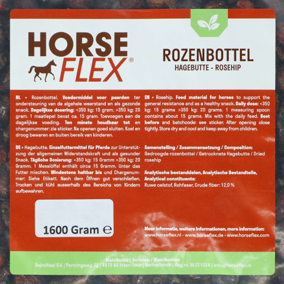 HorseFlex Escaramujo Relleno