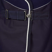 Weatherbeeta Manta de exhibición Opulence Standard Neck Marino/Blanco