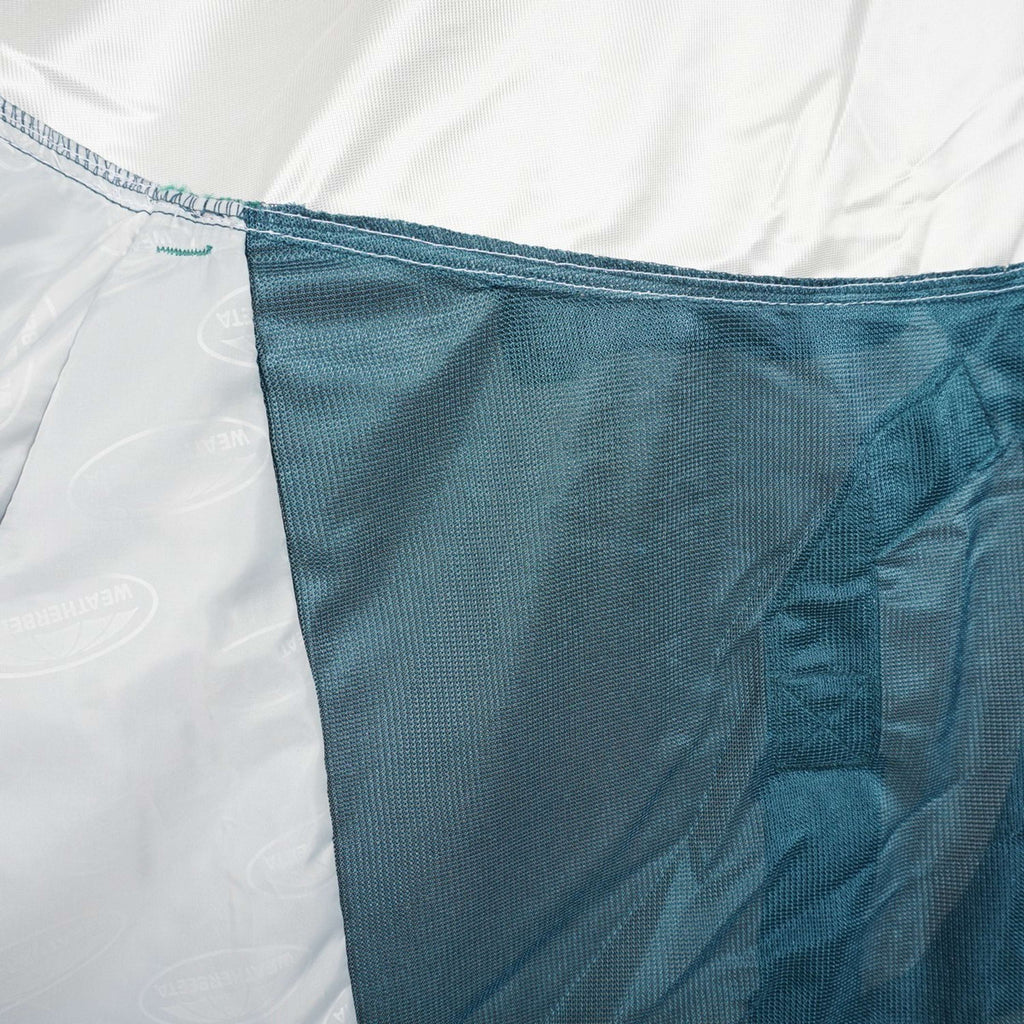 WeatherBeeta Manta Antimoscas ComFiTec Green-Tec Airflow Mesh Combo Neck White/Dragonfly Blue