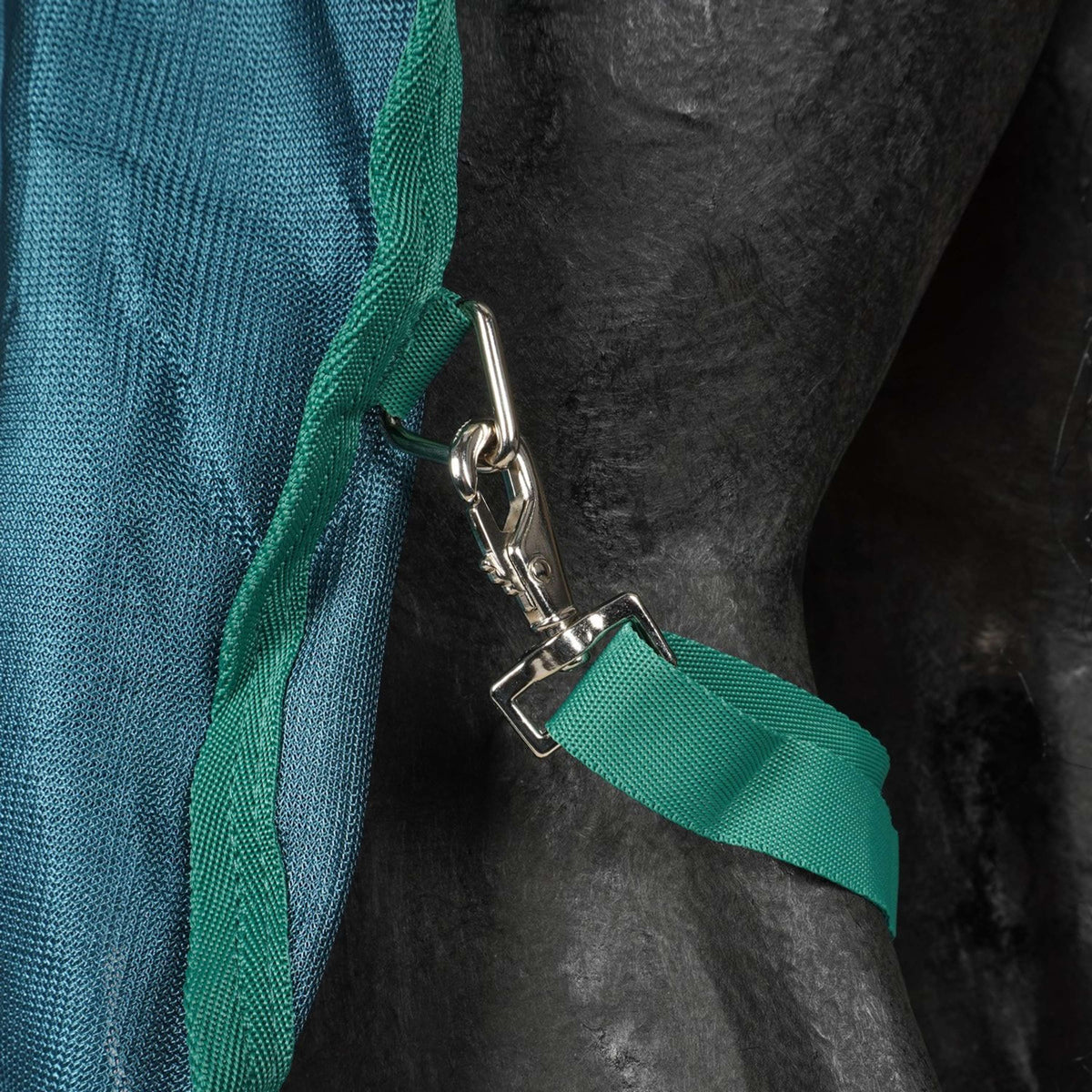 Weatherbeeta Manta Antimoscas Comfitec Green-Tec Airflow Mesh Combo Neck White/Dragonfly Blue