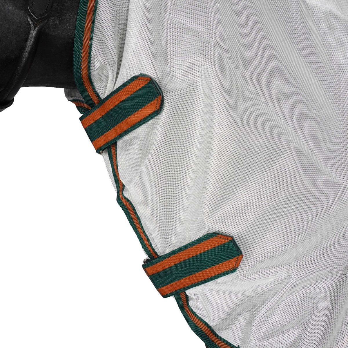 WeatherBeeta Manta Antimoscas ComFiTec Tyro Mesh Combo Neck White/Green/Burnt Orange