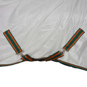 WeatherBeeta Manta Antimoscas ComFiTec Tyro Mesh Combo Neck White/Green/Burnt Orange