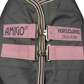 Amigo by Horseware Hero Ripstop Lite 0g Shadow/Rose/Navy