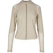Montar Sudadera con capucha y cremallera MoMetha Beige
