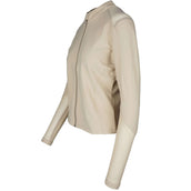 Montar Sudadera con capucha y cremallera MoMetha Beige