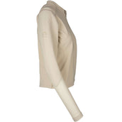 Montar Sudadera con capucha y cremallera MoMetha Beige