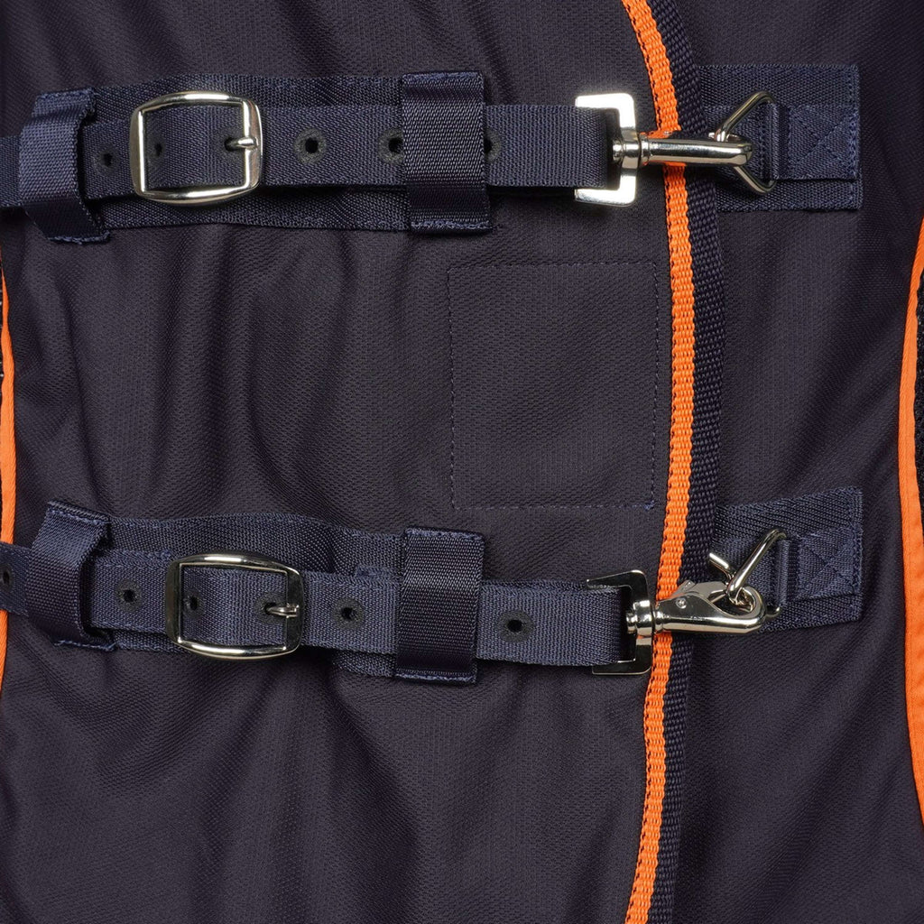 Waldhausen Cooler/Manta Antimoscas Azul noche/naranja