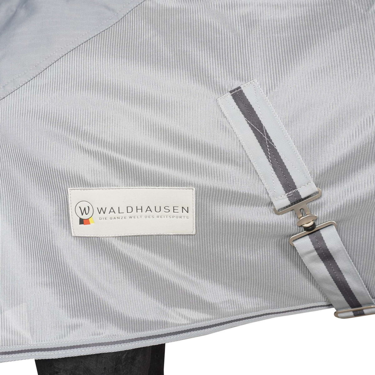Waldhausen Manta Antimoscas Protect Impermeable Plata gris