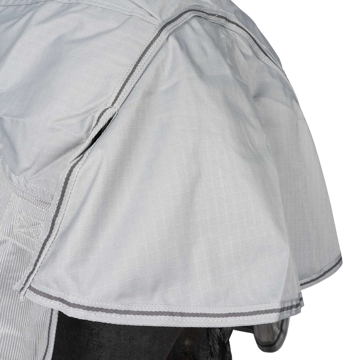 Waldhausen Manta Antimoscas Protect Impermeable Plata gris