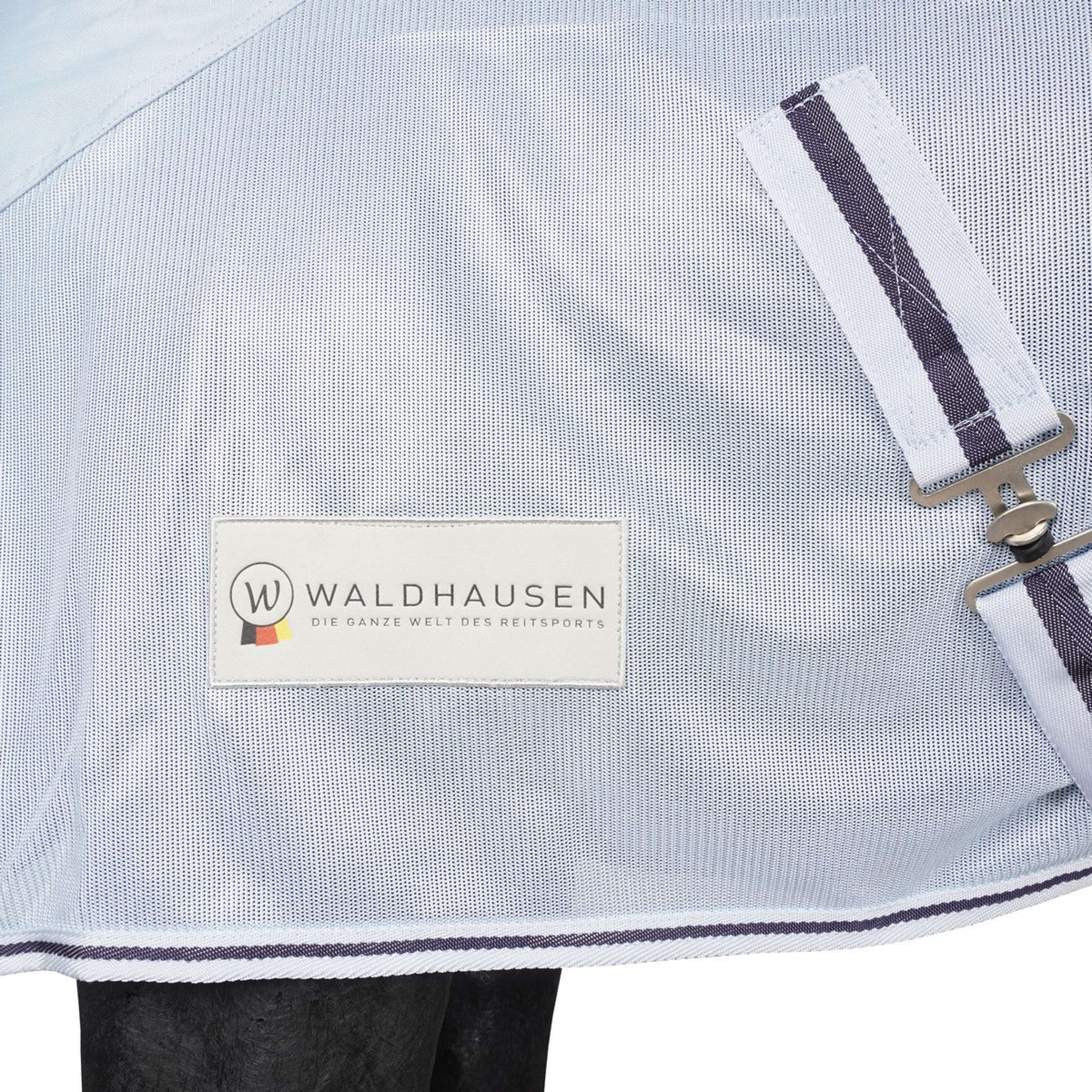 Waldhausen Manta Antimoscas Protect Impermeable Azul claro/Azul noche