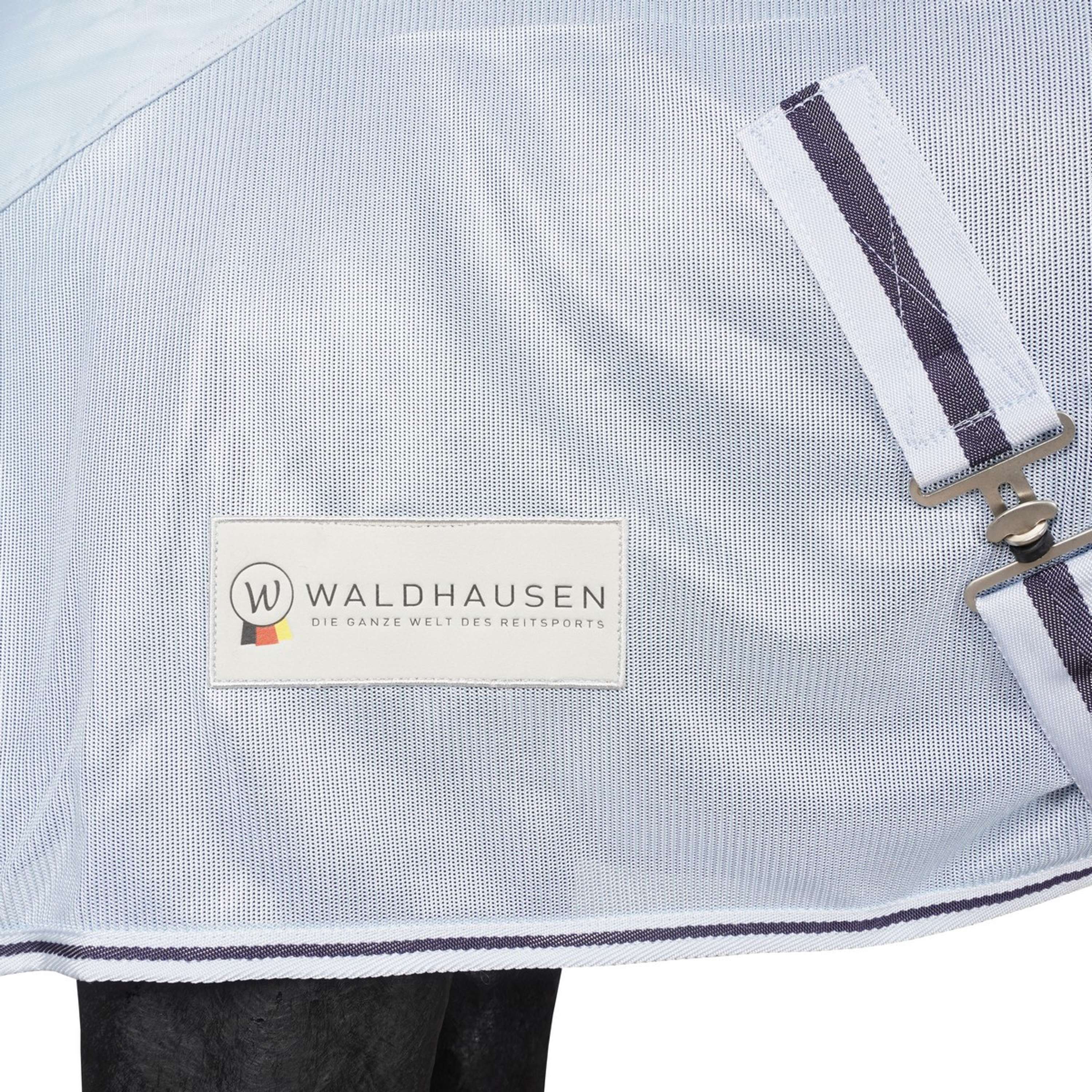 Waldhausen Manta Antimoscas Protect Impermeable Azul claro/Azul noche