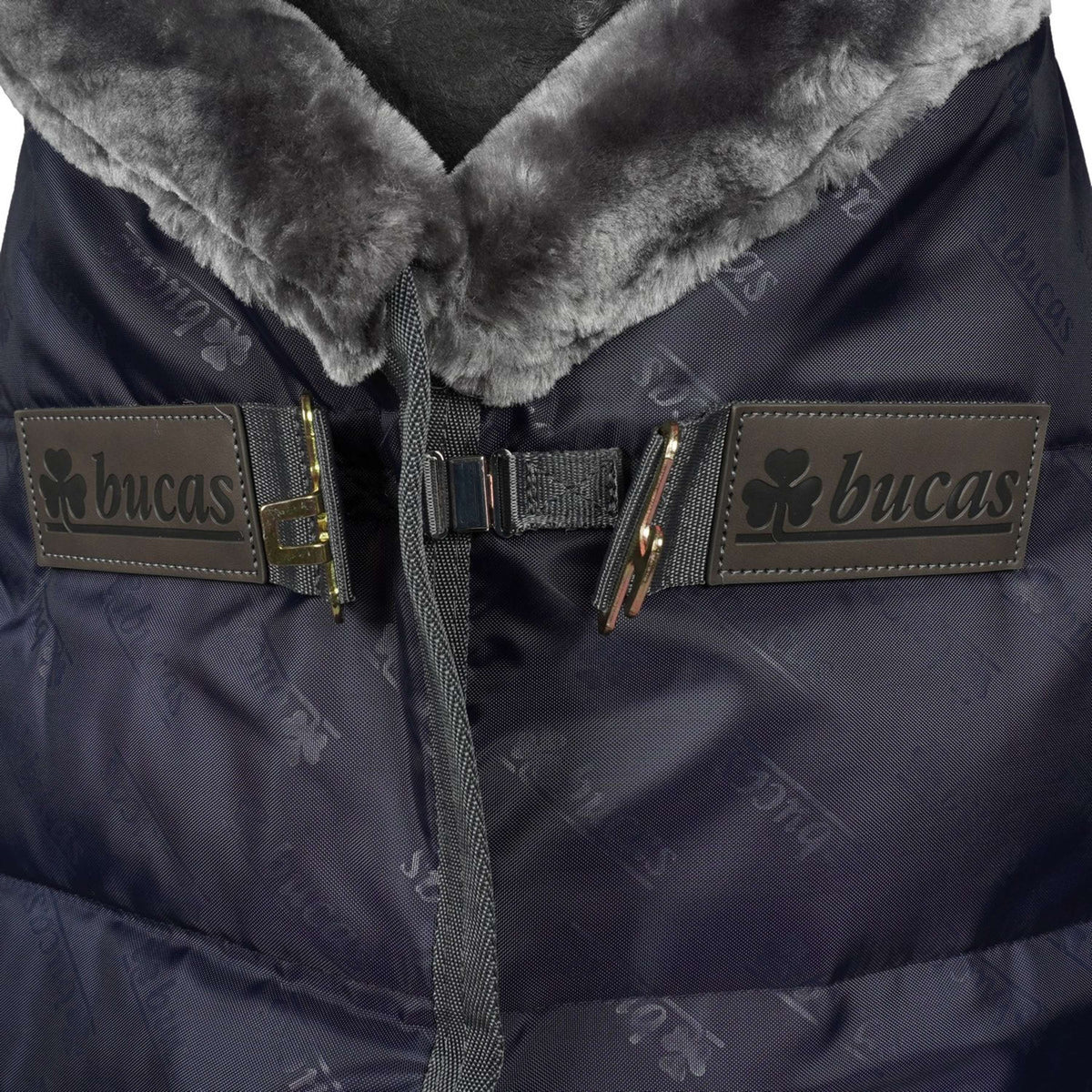 Bucas Manta de Establo Show-Line Azul/Gris