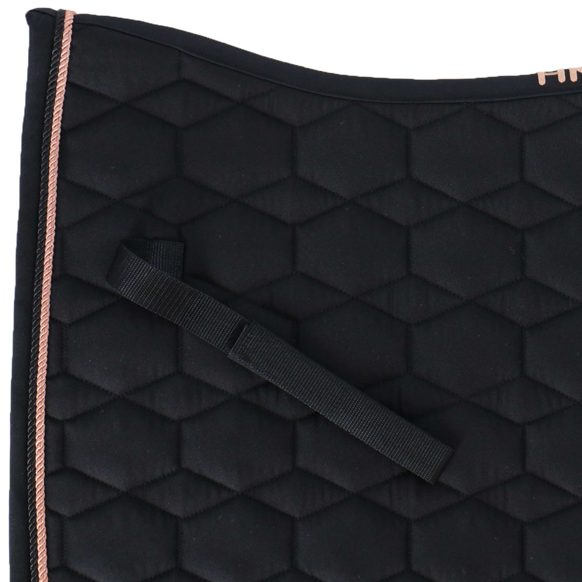 HKM Mantilla Rosegold Glamour Doma Negro/Oro rosa