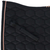 HKM Mantilla Rosegold Glamour Doma Negro/Oro rosa
