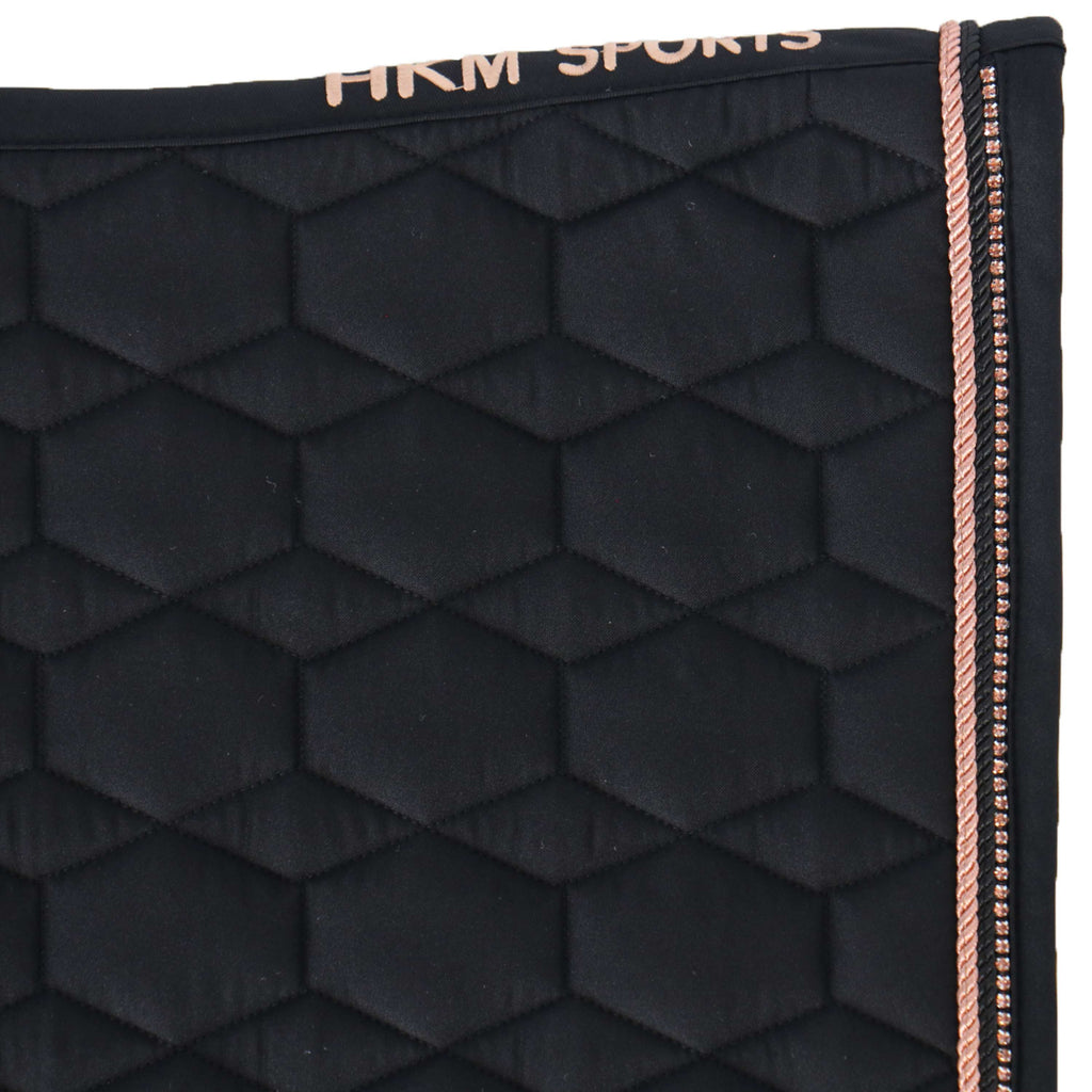 HKM Mantilla Rosegold Glamour Doma Negro/Oro rosa