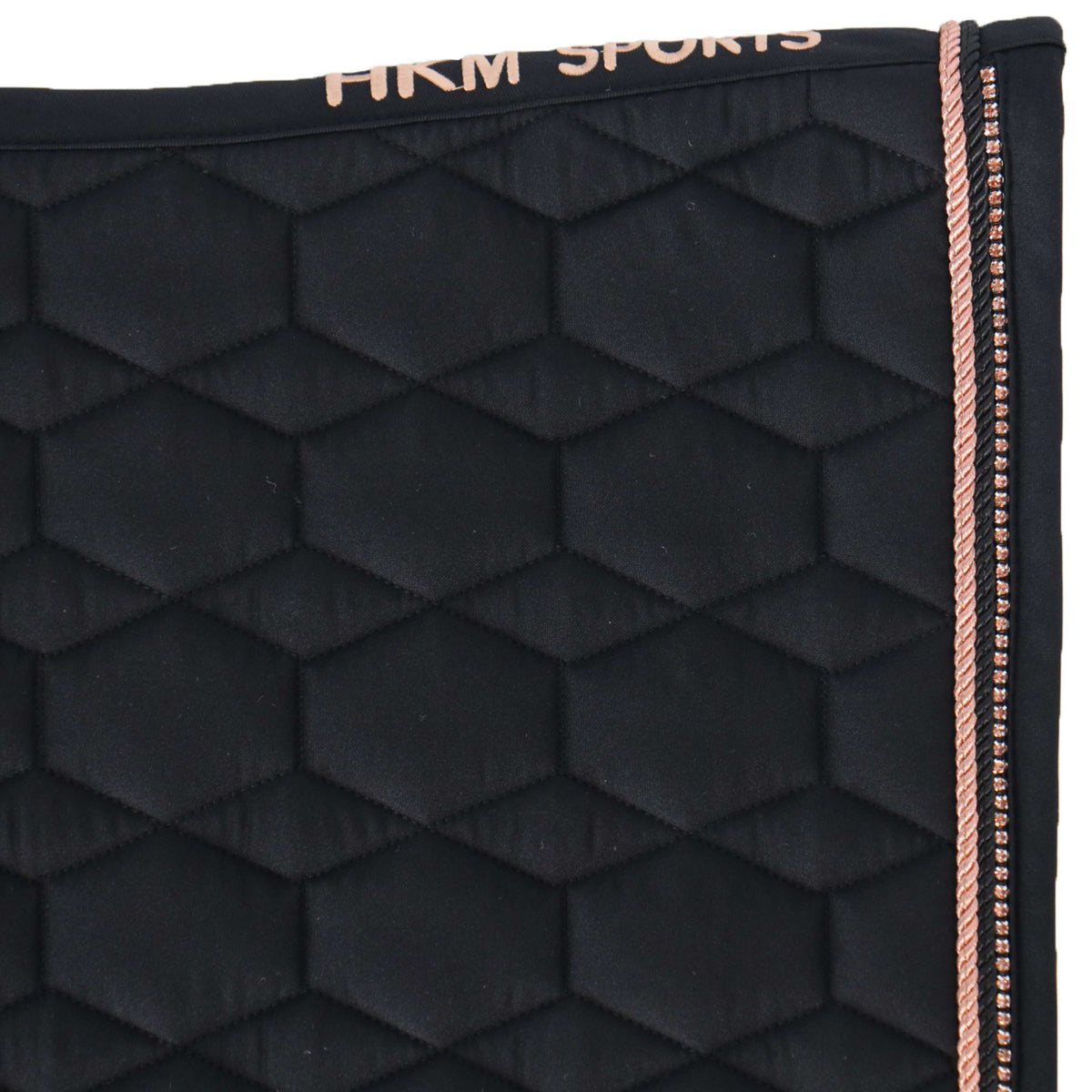 HKM Mantilla Rosegold Glamour Doma Negro/Oro rosa