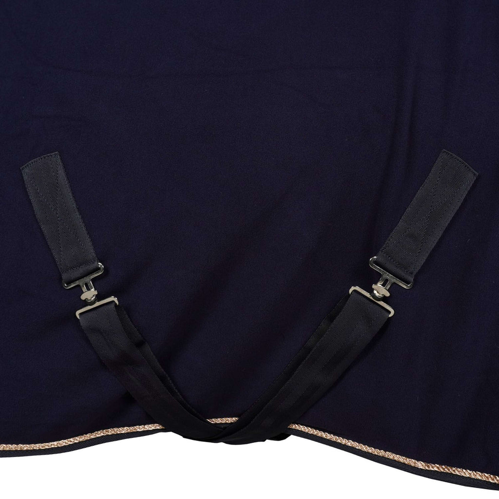 HKM Manta para el sudor Rosegold Glamour Azul oscuro/Oro rosa