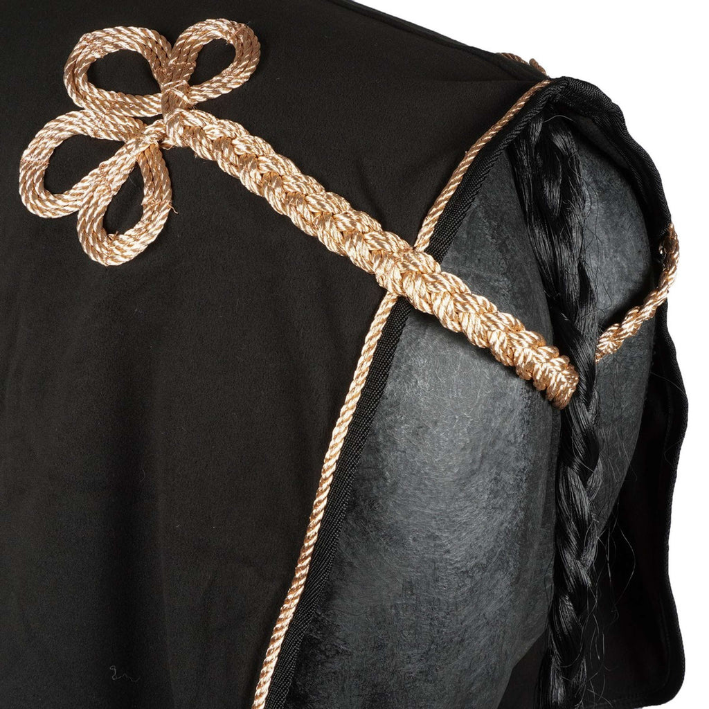 HKM Manta para el sudor Rosegold Glamour Negro/Oro rosa