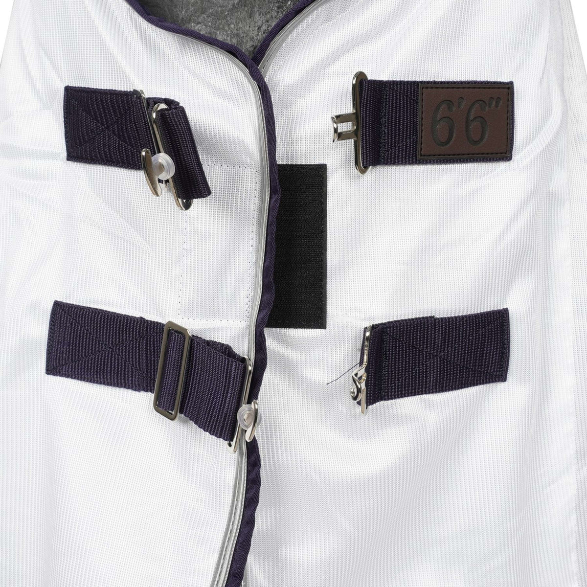 EQUITHÈME Manta Antimoscas Mesh Summer Blanco