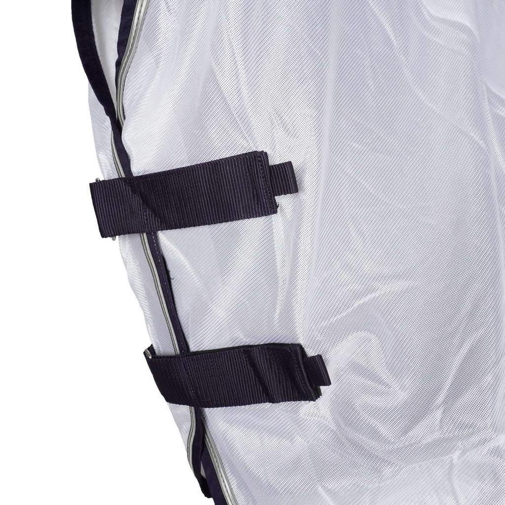 EQUITHÈME Manta Antimoscas Mesh Summer Blanco