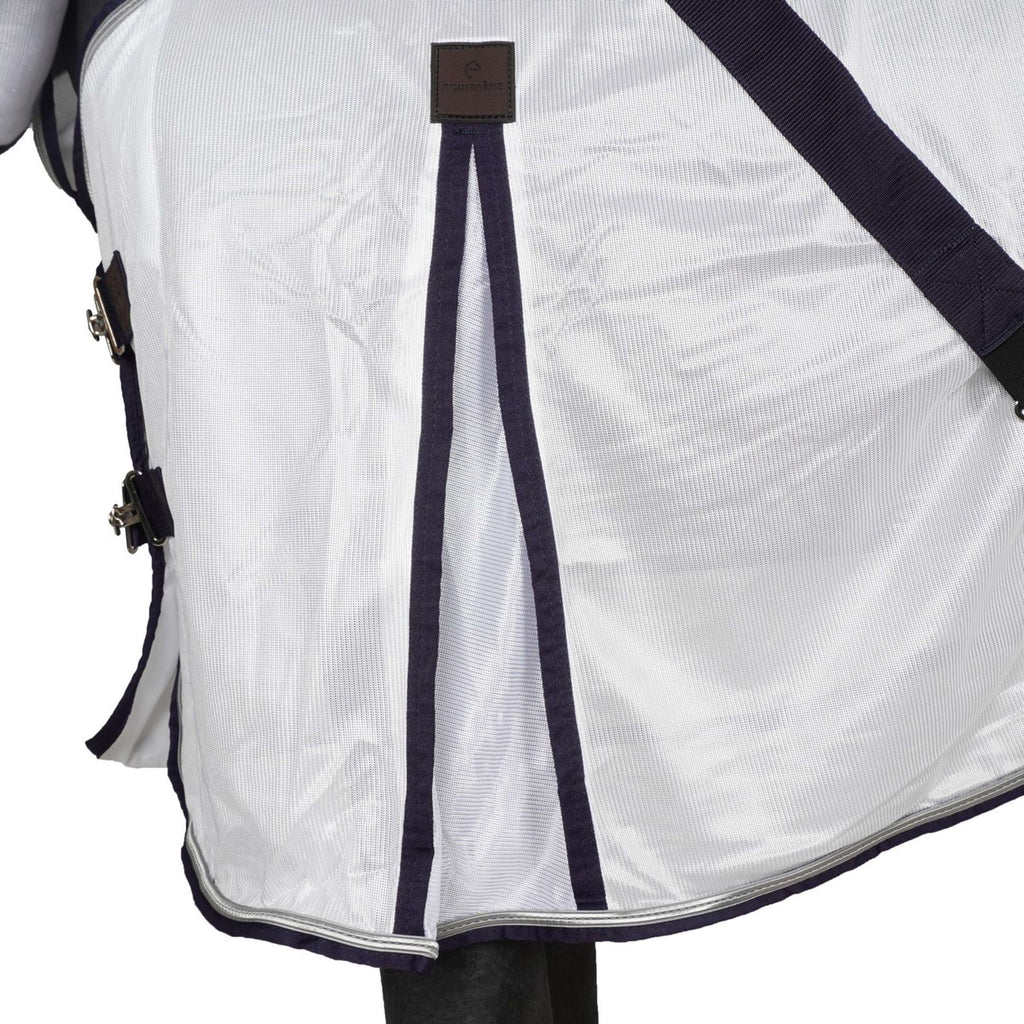 EQUITHÈME Manta Antimoscas Mesh Summer Blanco