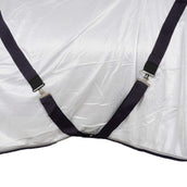 EQUITHÈME Manta Antimoscas Mesh Summer Blanco