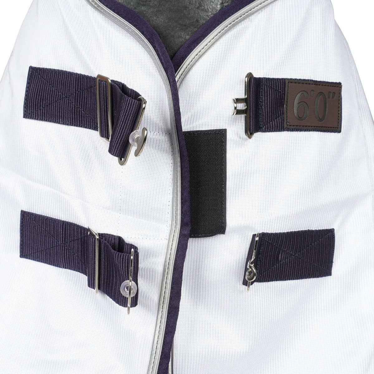 EQUITHÈME Manta Antimoscas Mesh Blanco
