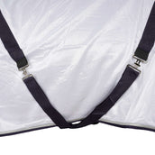 EQUITHÈME Manta Antimoscas Mesh Blanco