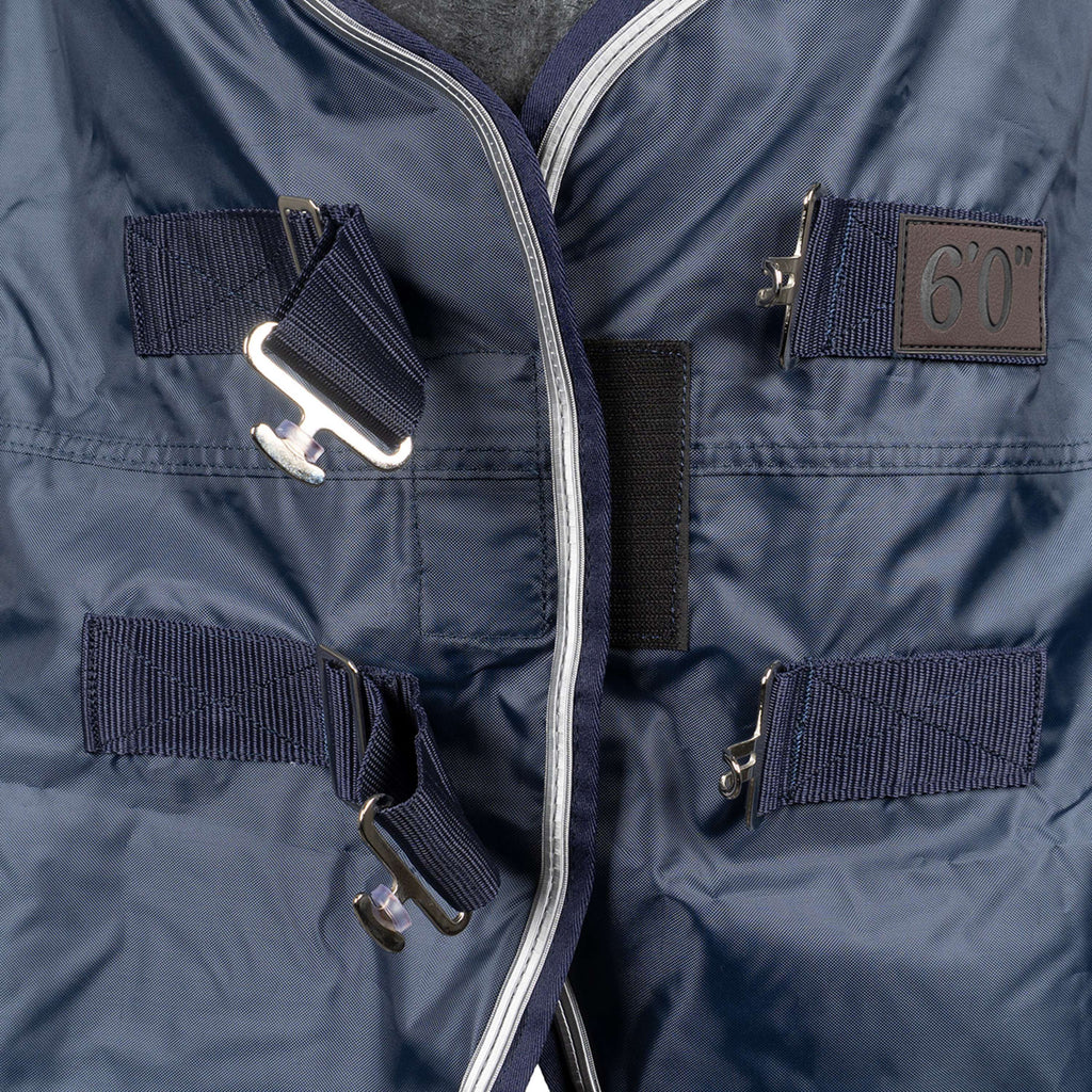 EQUITHÈME Manta de Verano Rain Navy