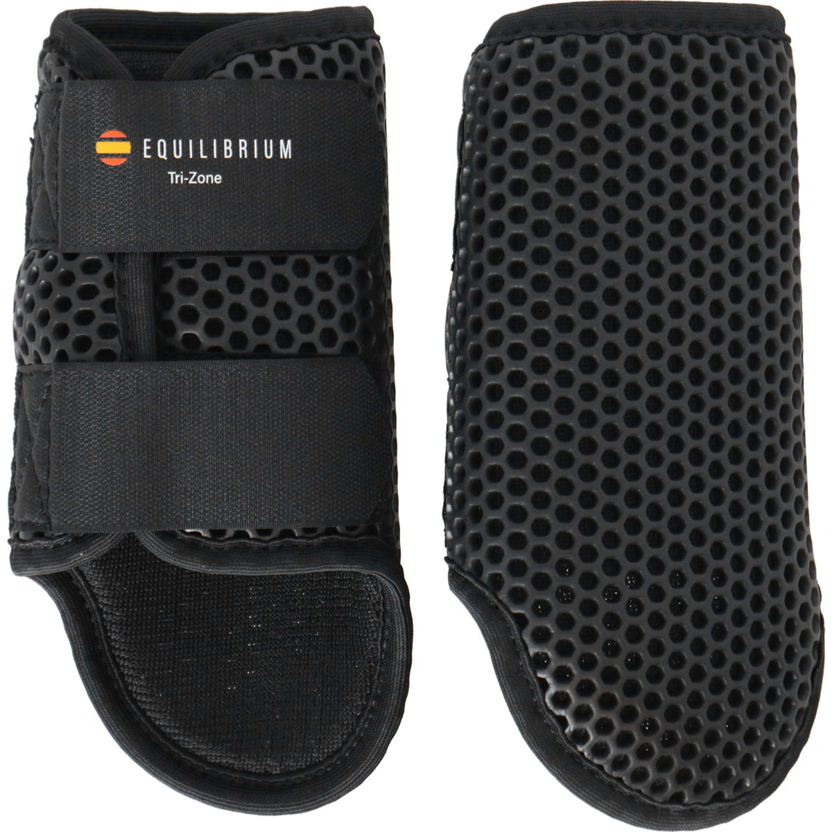 Equilibrium Protectores de piernas Tri-Zone Negro