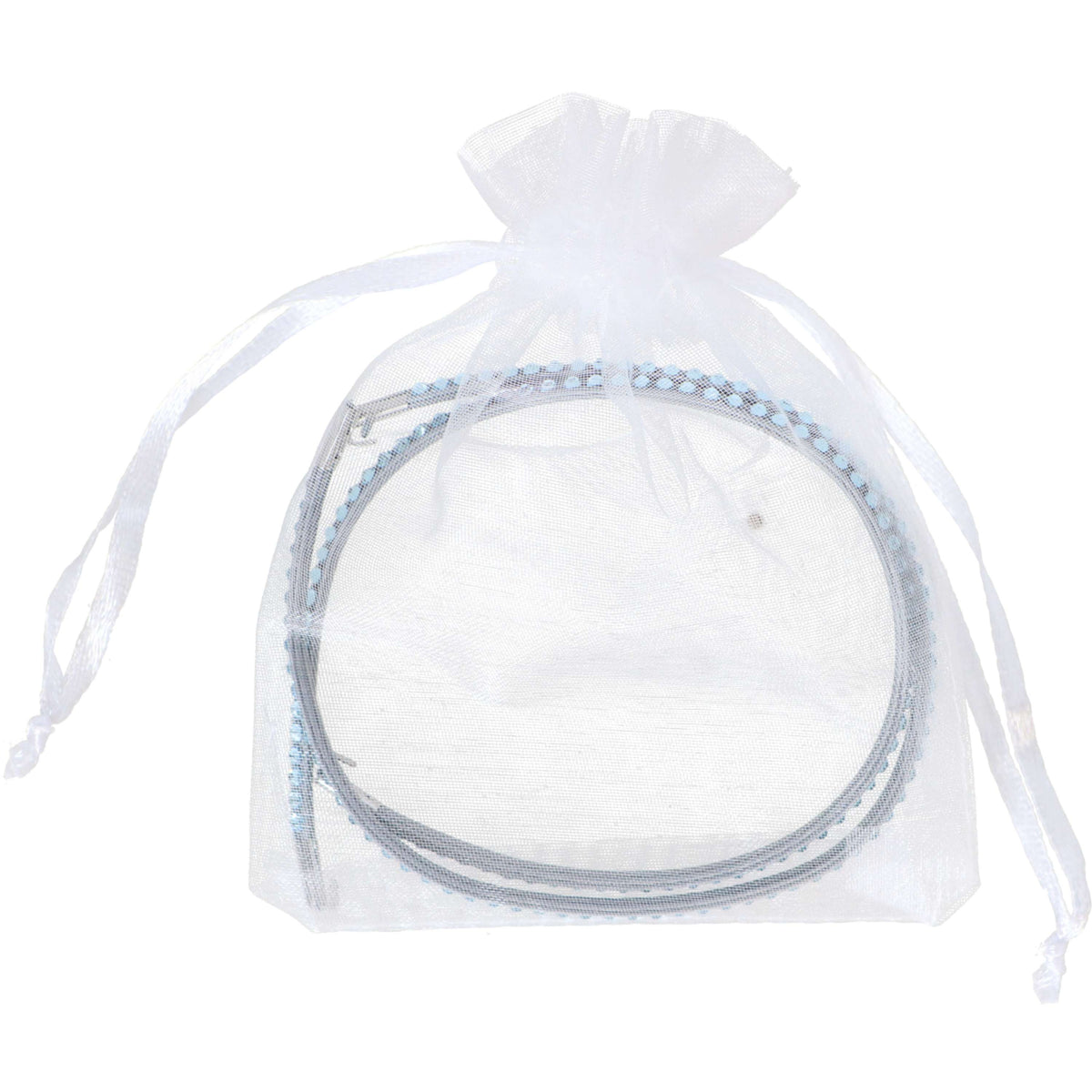 Casco Tira de cristal MyStyle Swarovski Aguamarina