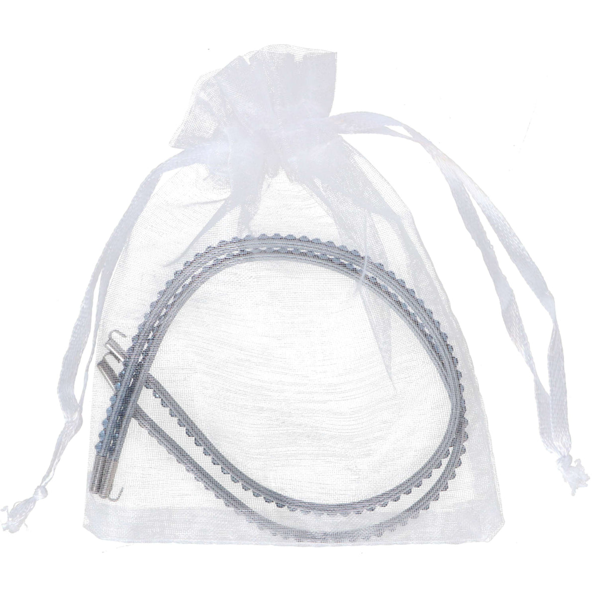Casco Tira de cristal MyStyle Swarovski Swarovski Denim Azul