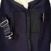 Montar Manta de Forro Polar Softshell Navy