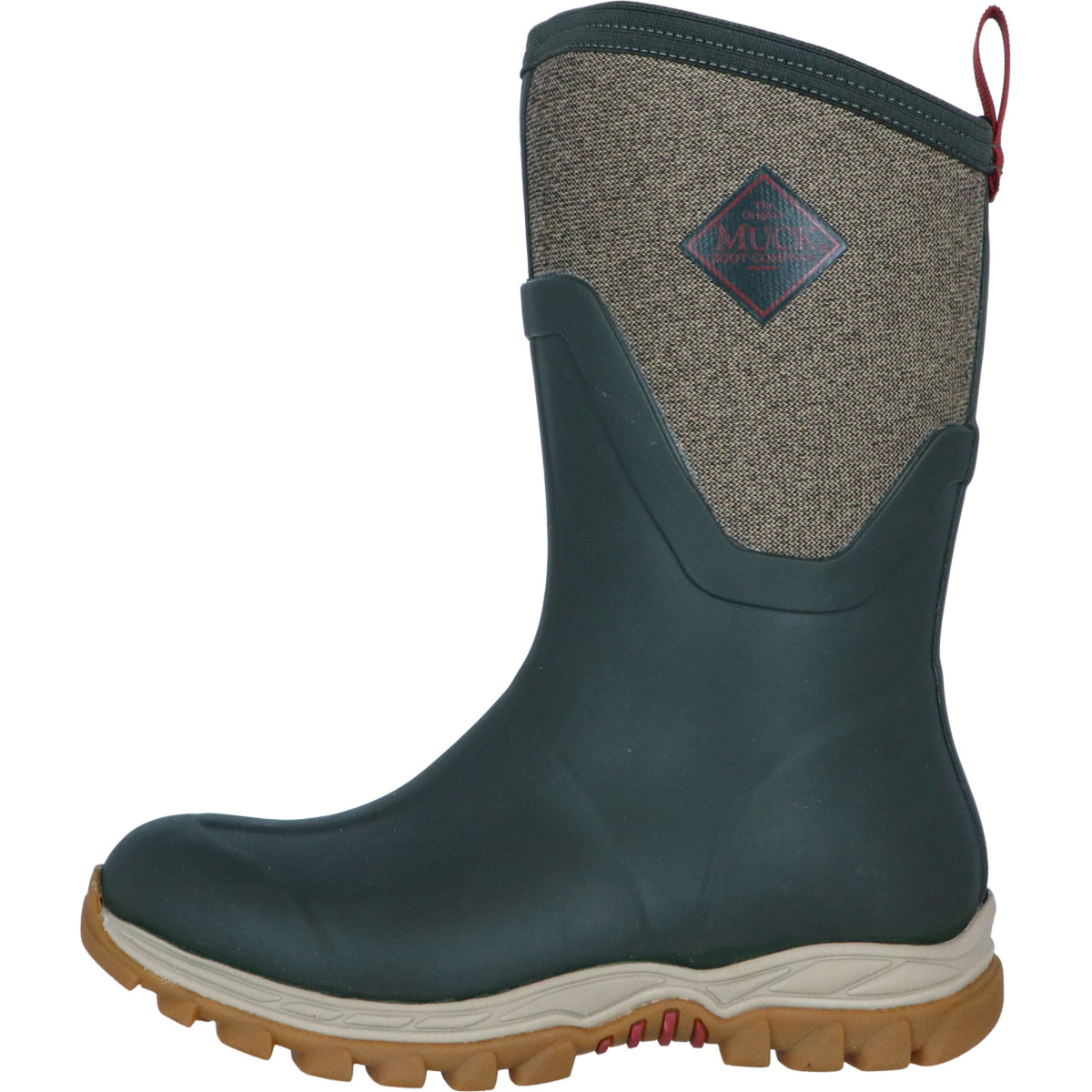 Muck Boot Arctic Sport II Mid Mujer Olive/Tweed