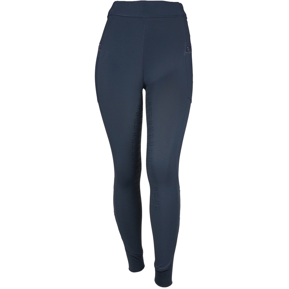 Montar Legging de Equitación MoRosie Crystals Junior Full Grip Marino oscuro