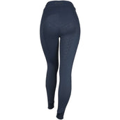 Montar Legging de Equitación MoRosie Crystals Junior Full Grip Marino oscuro