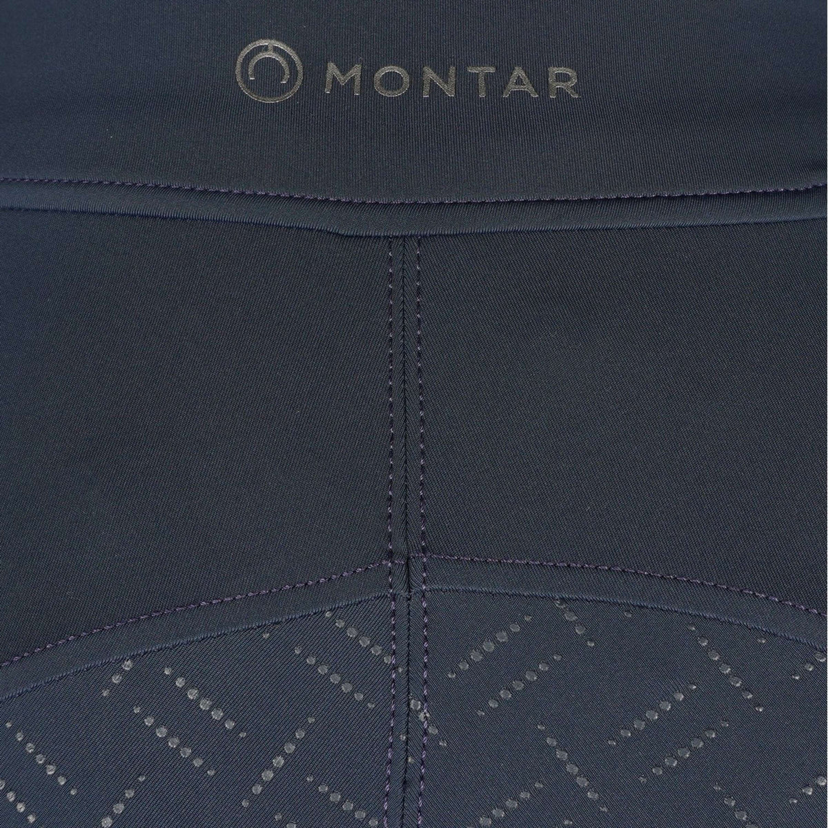 Montar Legging de Equitación MoRosie Crystals Junior Full Grip Marino oscuro