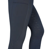 Montar Legging de Equitación MoRosie Crystals Junior Full Grip Marino oscuro