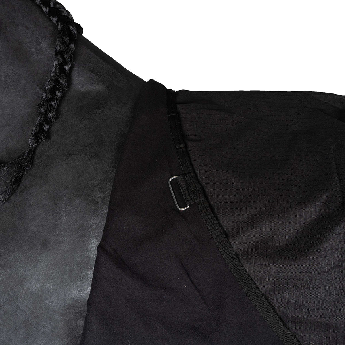 Waldhausen Alfombra de Exterior Nordic Fleece Negro