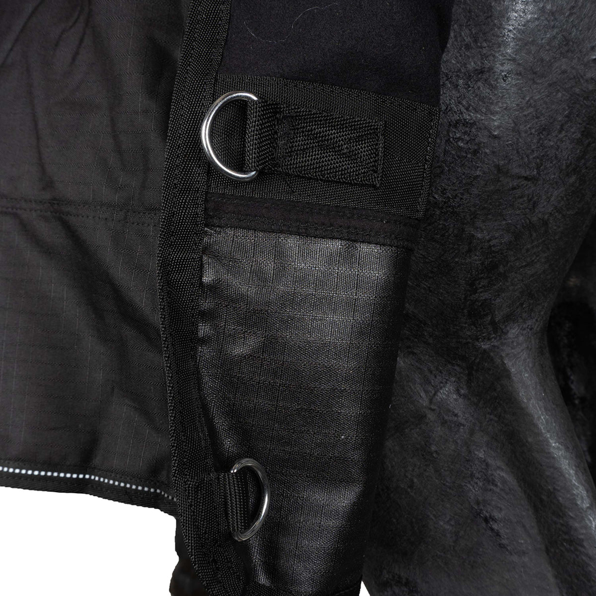 Waldhausen Alfombra de Exterior Nordic Fleece Negro